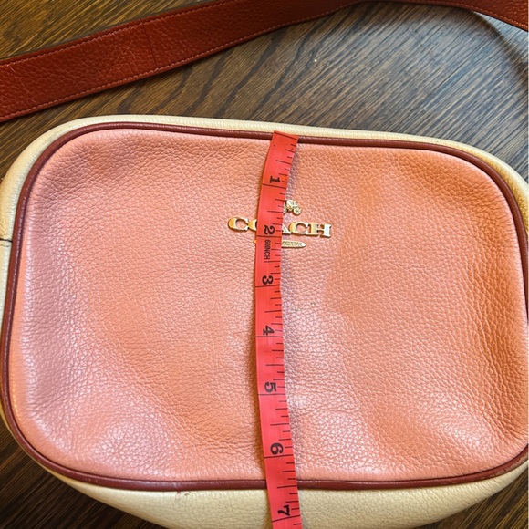 Coach Pink Crossbody Bag Jamie Camera Bag In Colorblock - Picture 14 of 15